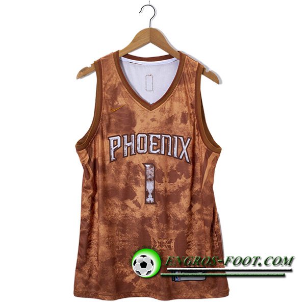 Maillot Phoenix Suns (BOOKER #1) 2023/24 Brun