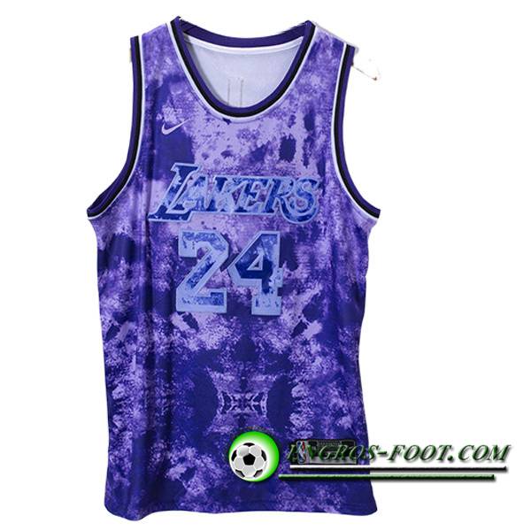 Maillot Los Angeles Lakers (BRYANT #24) 2023/24 Pourpre