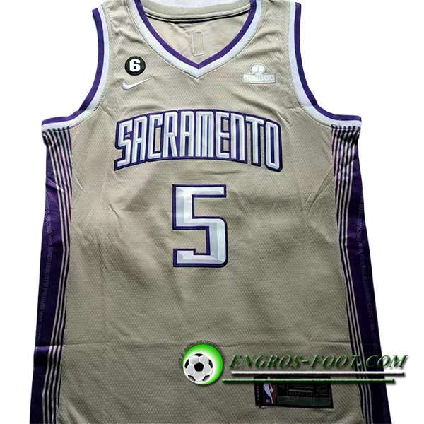 Maillot Sacramento Kings (FOX #5) 2023/24 Brun