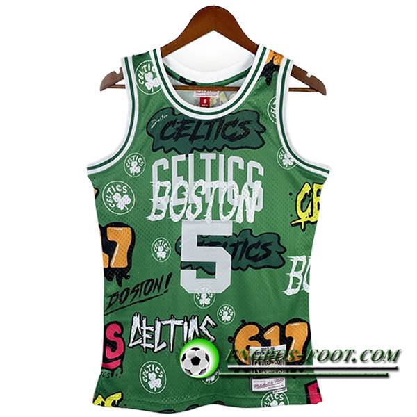 Maillot Boston Celtics (GARNETT #5) 2023/24 Vert -03