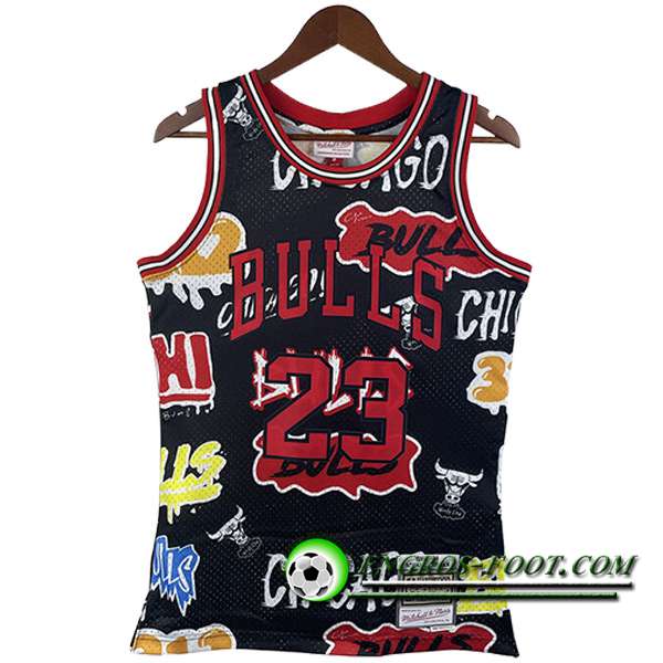 Maillot Chicago Bulls (JORDAN #23) 2023/24 Noir -08