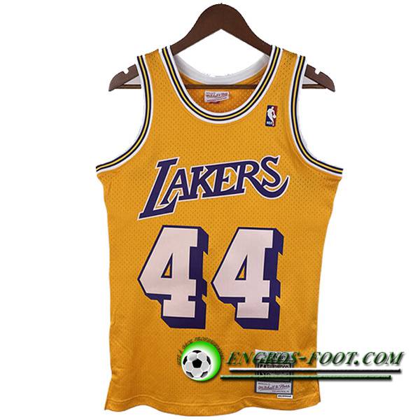 Maillot Los Angeles Lakers (WEST #44) 2023/24 Jaune