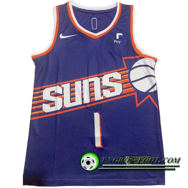 Maillot Phoenix Suns (BOOKER #1) 2023/24 Bleu