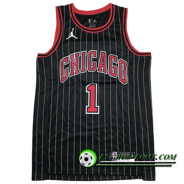 Maillot Chicago Bulls (ROSE #1) 2023/24 Noir