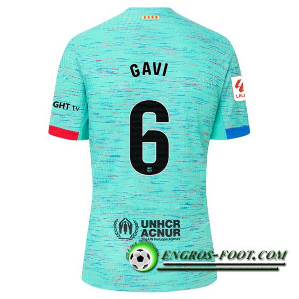 Maillot de Foot Barcelona (GAVI #6) 2023/2024 Third