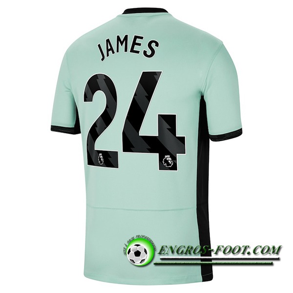 Maillot de Foot Chelsea (JAMES #24) 2023/2024 Third