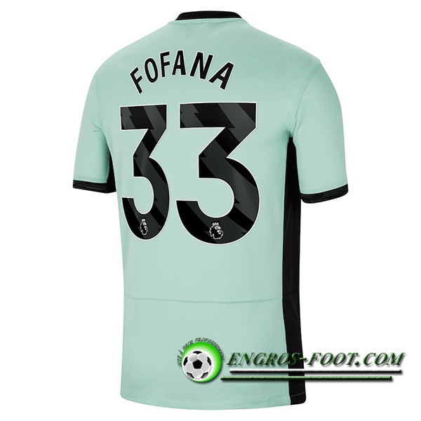 Maillot de Foot Chelsea (FOFANA #33) 2023/2024 Third