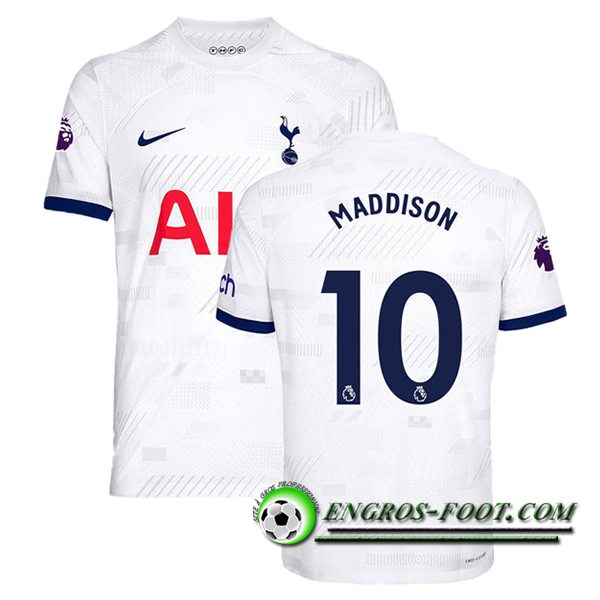 Maillot de Foot Tottenham Hotspur (MADDISON #10) 2023/2024 Domicile