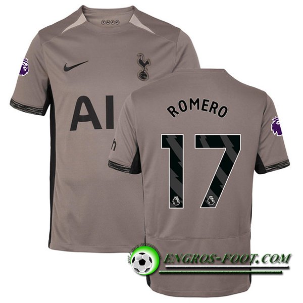 Maillot de Foot Tottenham Hotspur (ROMERO #17) 2023/2024 Third