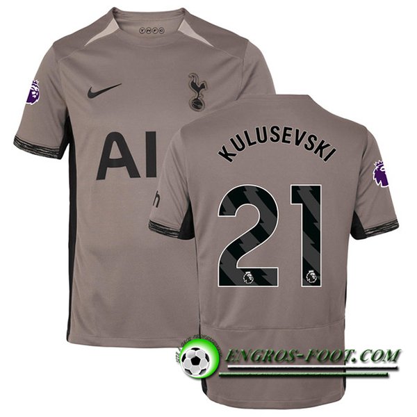 Maillot de Foot Tottenham Hotspur (KULUSEVSKI #21) 2023/2024 Third