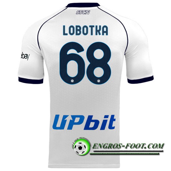 Maillot de Foot SSC Naples (LOBOTKA #68) 2023/2024 Exterieur