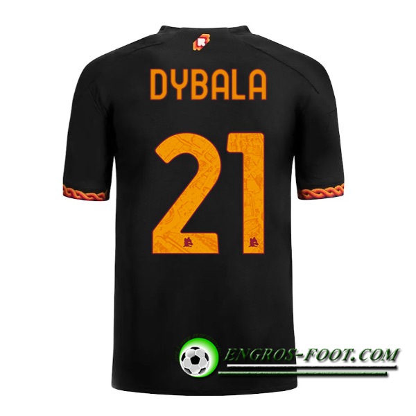 Maillot de Foot As Rome (DYBALA #21) 2023/2024 Third