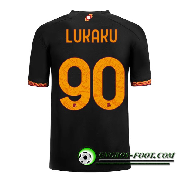 Maillot de Foot As Rome (LUKAKU #90) 2023/2024 Third