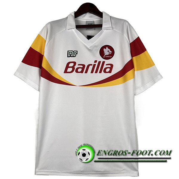 Maillot de Foot AS Roma Retro Exterieur 1990/1991