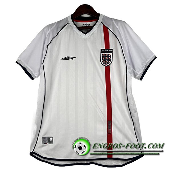 Maillot de Foot Angleterre Retro Domicile 2002