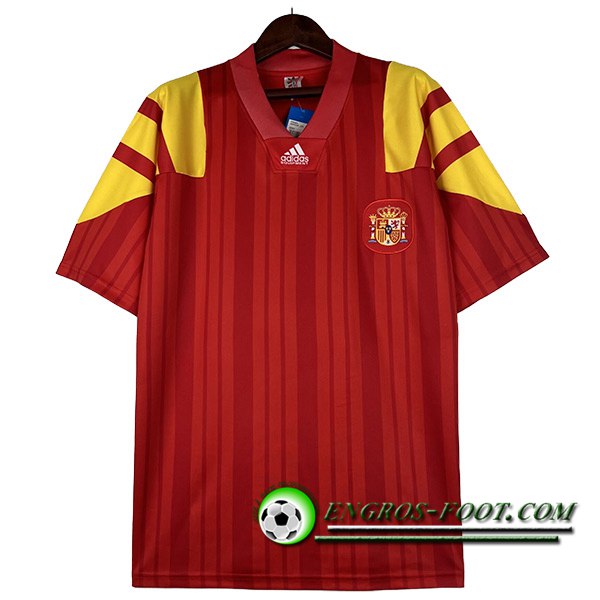 Maillot de Foot Espagne Retro Domicile 1992/1994