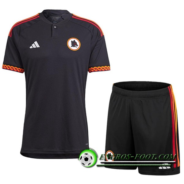 Ensemble Maillot AS Roma Third + Short 2023/2024