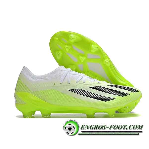 Adidas Chaussures de Foot X CRAZYFAST MESSI.1 FG BOOTS Vert/Noir