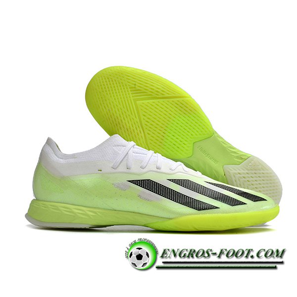 Adidas Chaussures de Foot X CRAZYFAST.1 IC BOOTS Vert