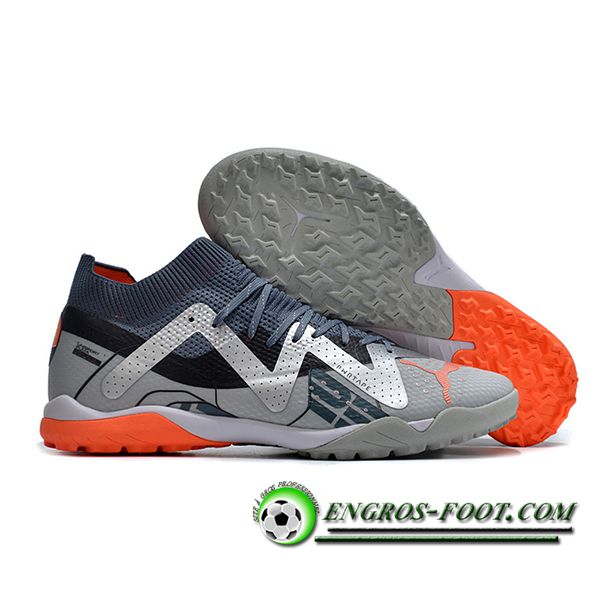 PUMA Chaussures de Foot Puma Future X Powercat Tokyo Match TF Gris