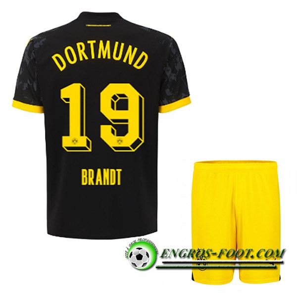 Maillot de Foot Dortmund BVB (BRANDT #19) Enfants 2023/2024 Exterieur