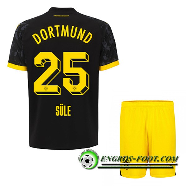 Maillot de Foot Dortmund BVB (SÜLE #25) Enfants 2023/2024 Exterieur