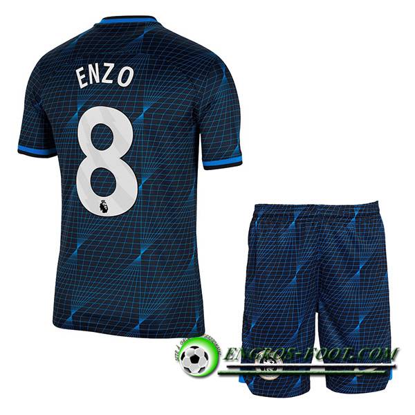 Maillot de Foot Chelsea (ENZO #8) Enfants 2023/2024 Exterieur