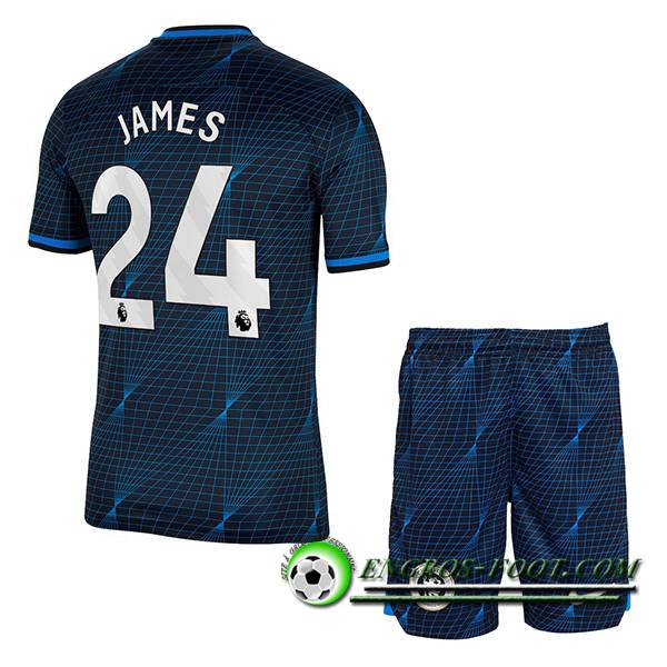 Maillot de Foot Chelsea (JAMES #24) Enfants 2023/2024 Exterieur