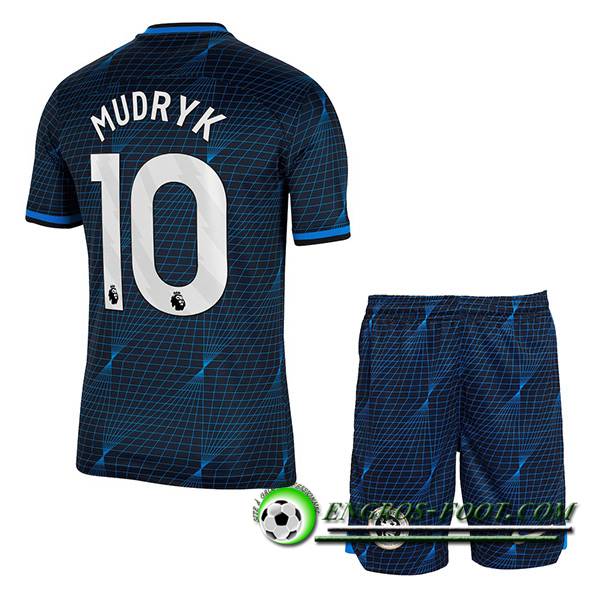 Maillot de Foot Chelsea (MUDRYK #10) Enfants 2023/2024 Exterieur