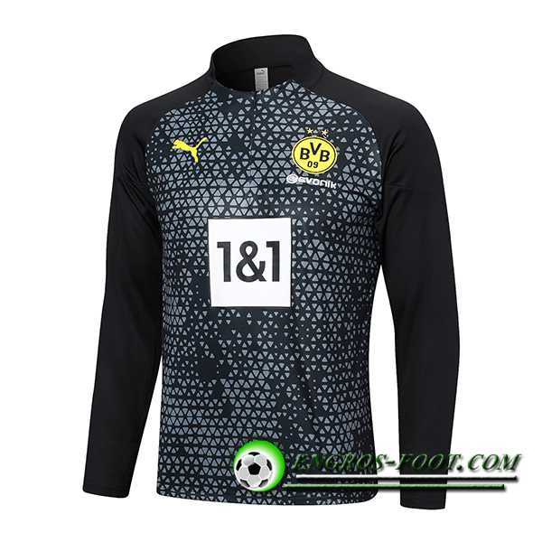 Sweatshirt Training Dortmund Noir 2023/2024 -02