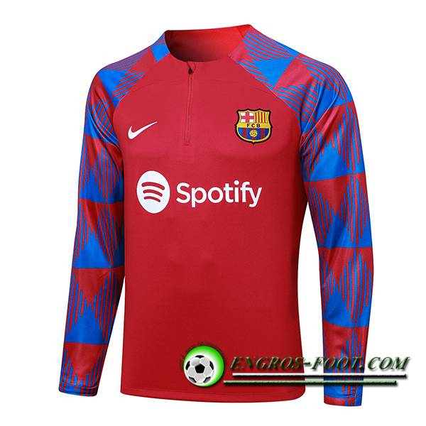 Sweatshirt Training FC Barcelone Rouge 2023/2024