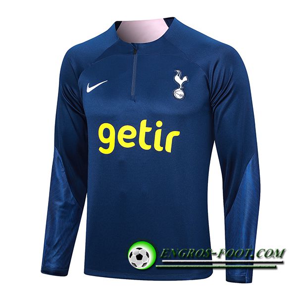 Sweatshirt Training Tottenham Hotspurs Bleu Marine 2023/2024-02