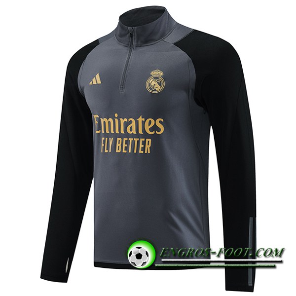 Sweatshirt Training Real Madrid Gris 2023/2024