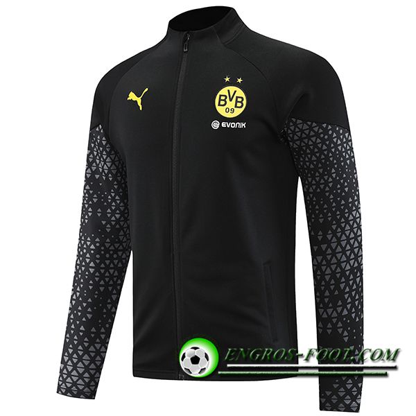 Veste Foot Dortmund Noir 2023/2024