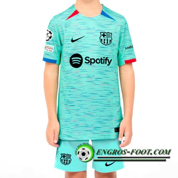 Maillot de Foot FC Barcelone Enfant Third 2023/2024