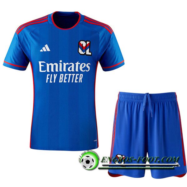 Maillot de Foot Lyon Enfant Exterieur 2023/2024