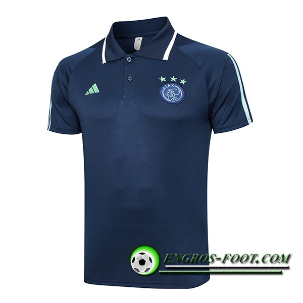 Polo Foot Ajax Bleu Marine 2023/2024