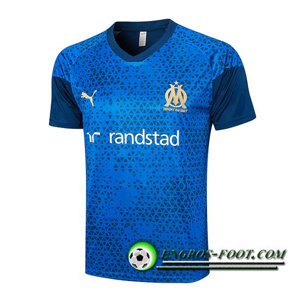 Training T-Shirts Marseille Bleu 2023/2024