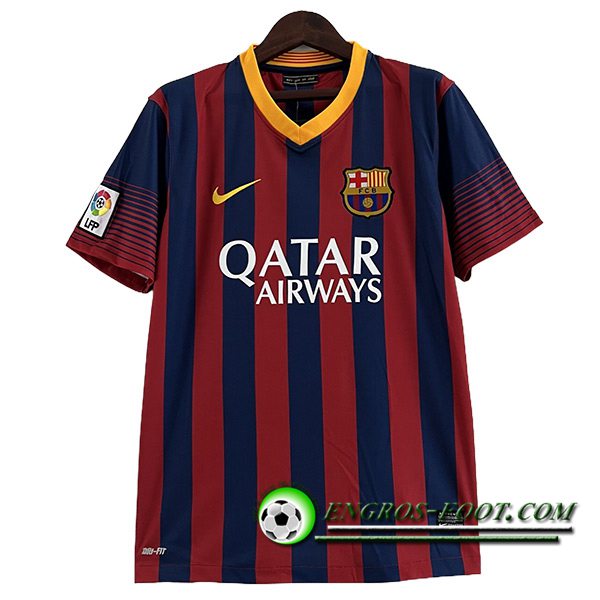 Maillot de Foot FC Barcelone Retro Domicile 2013/2014