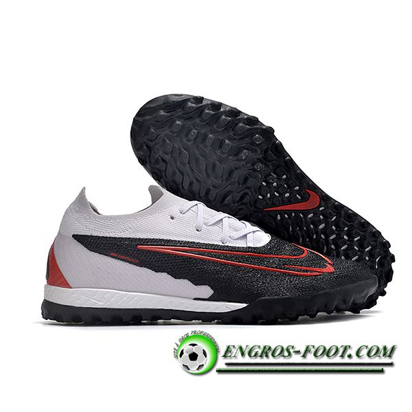 Nike Chaussures de Foot Phantom GX Elite TF Blanc/Noir