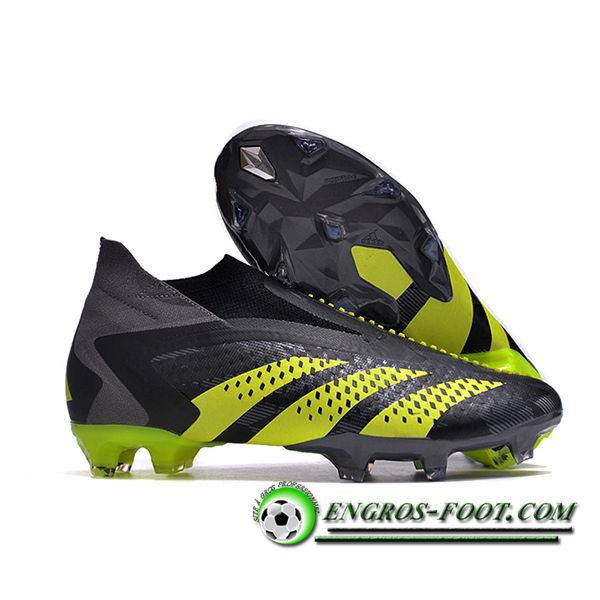 Adidas Chaussures de Foot PREDATOR ACCURACY+ FG BOOTS Noir/Vert