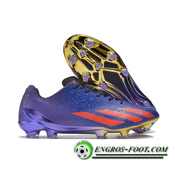 Adidas Chaussures de Foot X CRAZYLIGHT+ FG Pourpre/Rouge