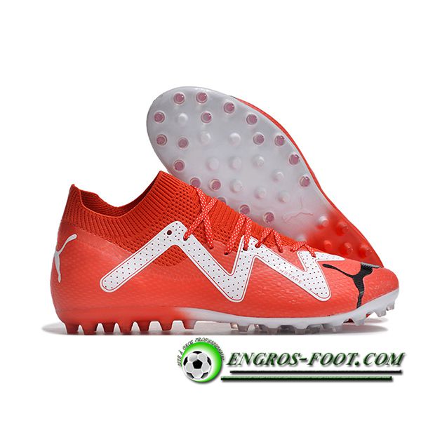 PUMA Chaussures de Foot Future Ultimate AG Rouge/Blanc