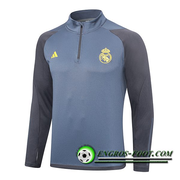 Sweatshirt Training Real Madrid Gris 2023/2024 -02