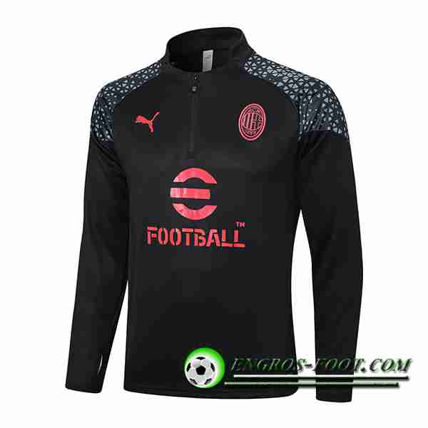 Sweatshirt Training Milan AC Noir 2023/2024
