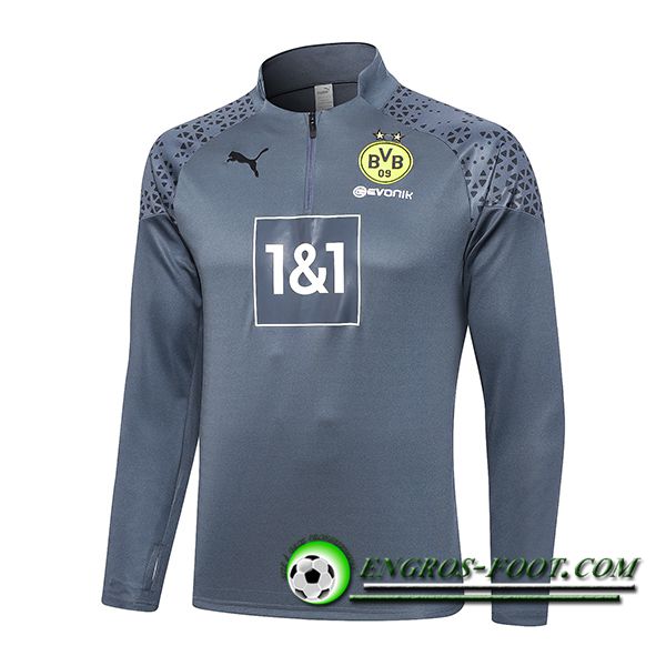 Sweatshirt Training Dortmund Gris 2023/2024