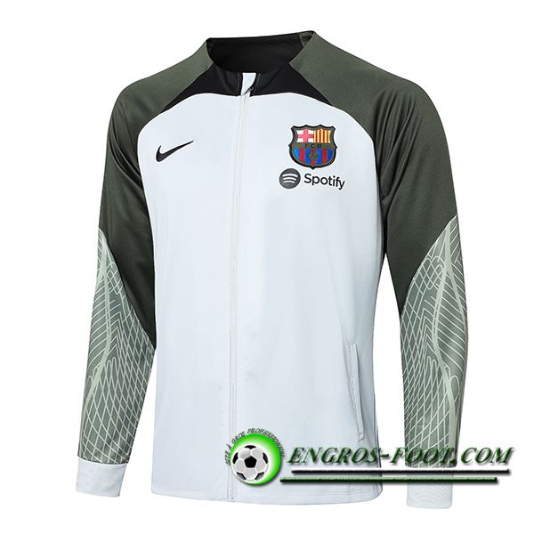 Veste Foot FC Barcelone Vert 2023/2024 -02