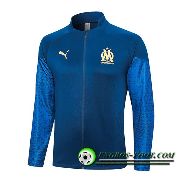 Veste Foot Marseille Bleu 2023/2024