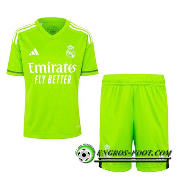 Maillot de Foot Real Madrid Enfant Gardien de But 2023/2024