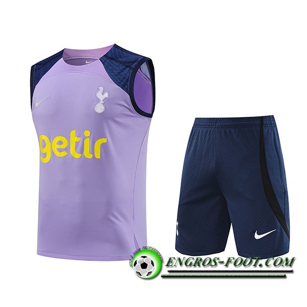 Ensemble Training Debardeur + Shorts Tottenham Hotspur Pourpre 2023/2024 -02